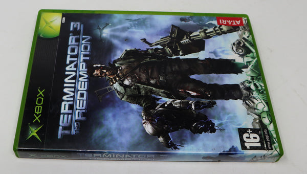 Vintage 2004 Microsoft Xbox X-Box Terminator 3 The Redemption Video Game PAL 1-2 Players Arnold Schwarzenegger Arnie