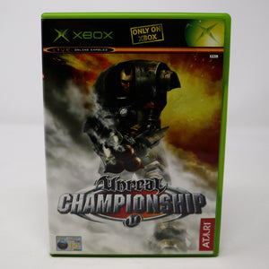 Vintage 2002 Microsoft Xbox X-Box Unreal Championship Video Game PAL 1-4 Players