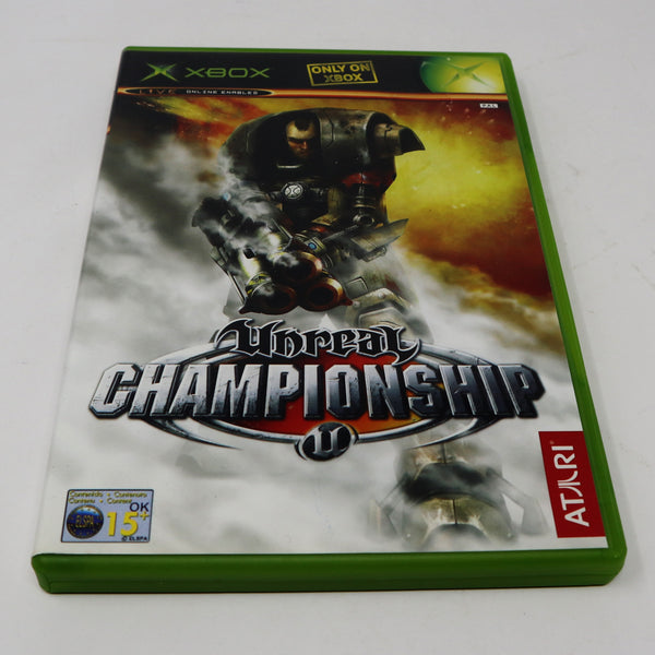 Vintage 2002 Microsoft Xbox X-Box Unreal Championship Video Game PAL 1-4 Players