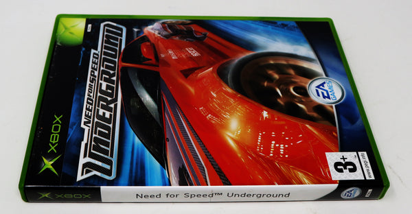 Vintage 2003 Microsoft Xbox X-Box Need For Speed Underground Video Game PAL 1-2 Players